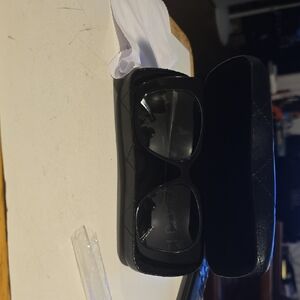 Black Sunglasses with Case